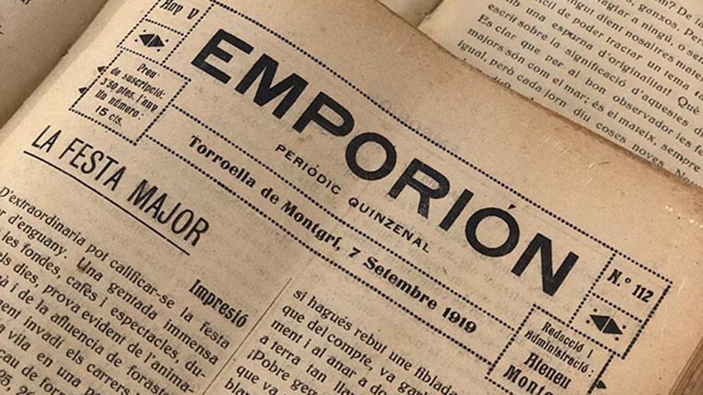 Emporion fa noranta-cinc anys