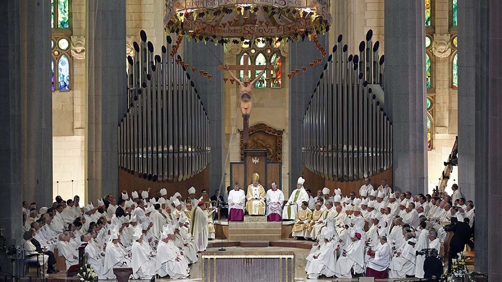 L’església de Becket i l’església actual