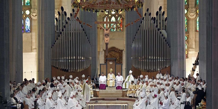 L’església de Becket i l’església actual