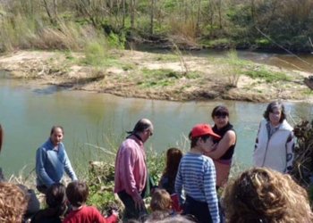 Una quarantena de persones visiten l’illa d’Avall de Jafre