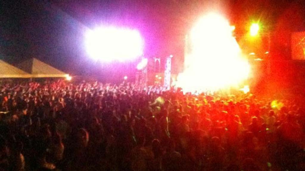 Actuació incívica a la Festa Major