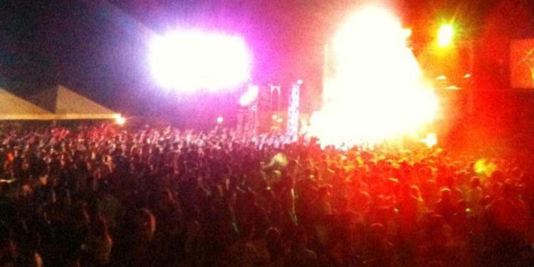 Actuació incívica a la Festa Major