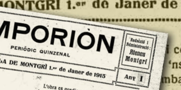 El primer número d’EMPORION (1 de gener de 1915)