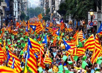 La Diada de l’Onze de Setembre del 2012 a Barcelona