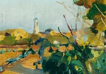 Joaquim Mir, Paisatge de Vilanova