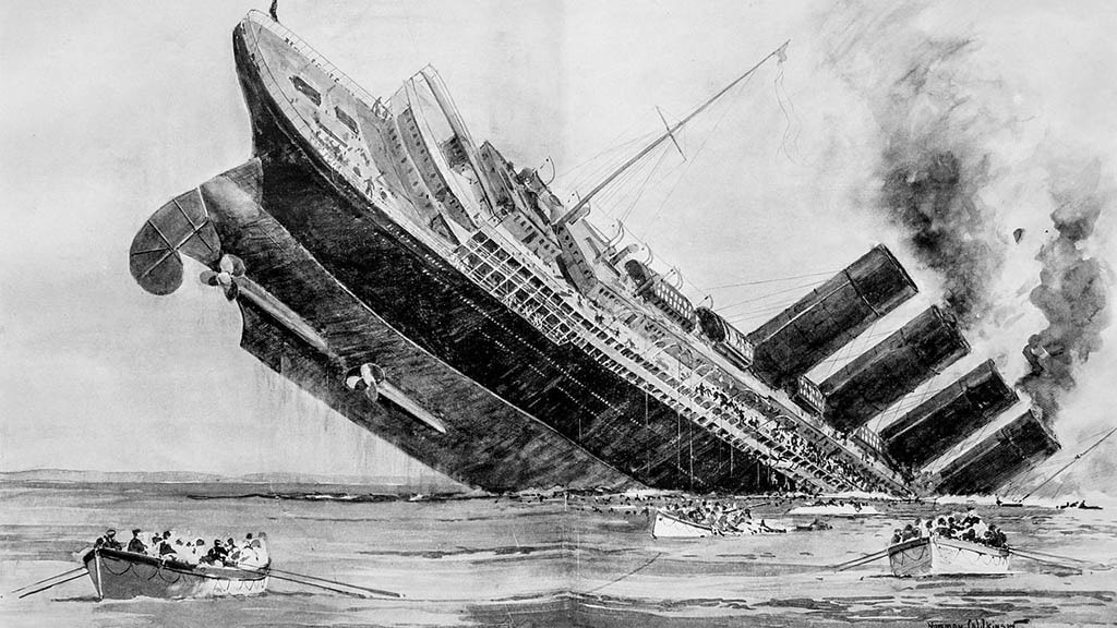 1915: L’any que van enfonsar l’RMS Lusitania.