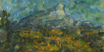 Paul Cézanne, La muntanya de Sainte Victoire (Paisatge d’Aix), 1906