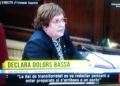 La Dolors a judici: digna, ferma, serena
