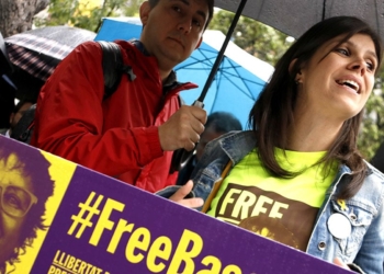 La Dolors a judici: digna, ferma, serena