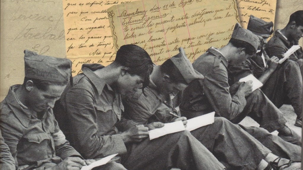 Cartes des del front