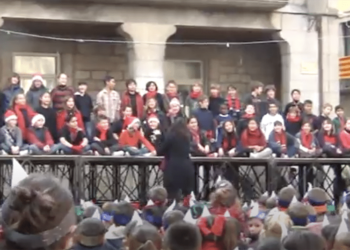 Cançons de Nadal a la plaça