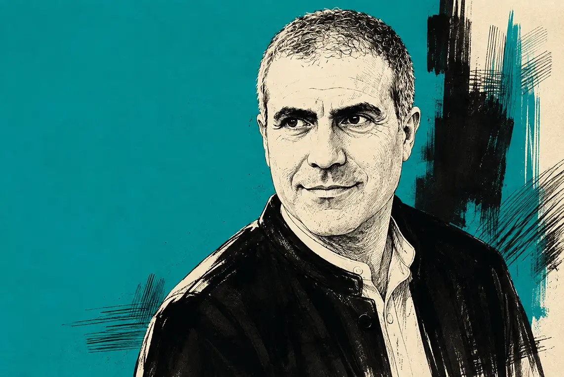 Francesc Serés i la seva novel·la “La casa de foc”