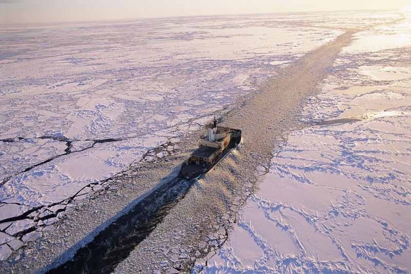 La ruta de l’àrtic, per exemple