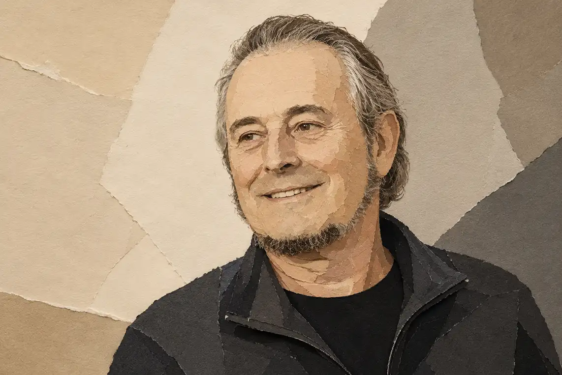 Pere Rovira i la seva novel.la L’amor boig.