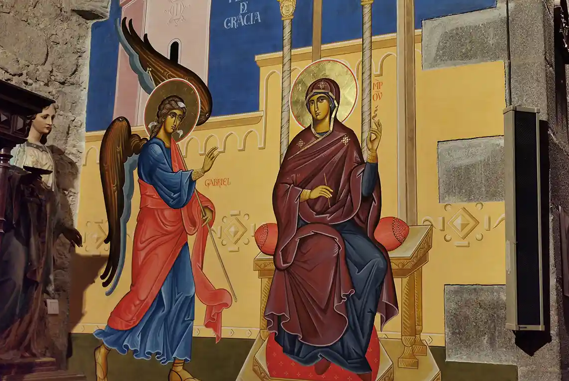 Creació d’una pintura mural: iconografia a Hostalric