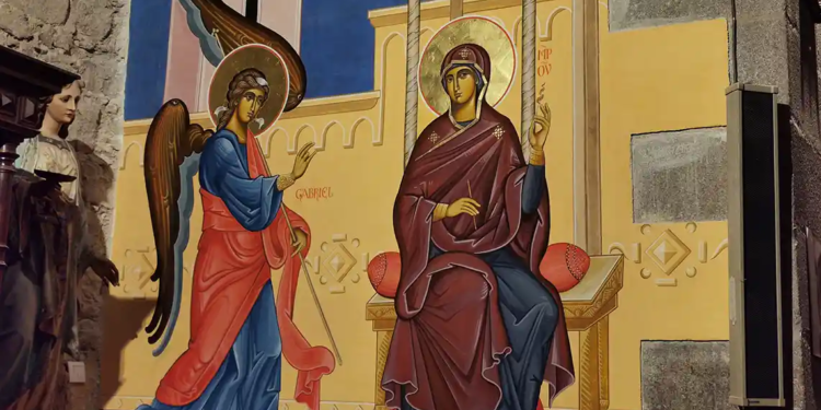 Creació d’una pintura mural: iconografia a Hostalric