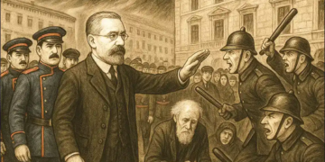 EMPORION condemna una agressió policial a Antoni Gaudí (1920)