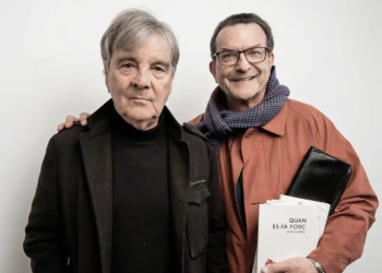 El poeta i escriptor Quim Español, entrevistat en el 13è Berenar Literari de la llibreria El Cucut